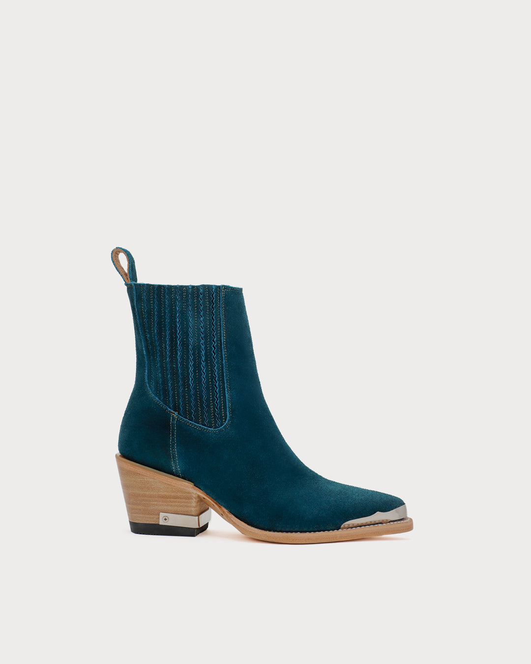 Green Suede Booties for Women – Mezcalero Boots – Mezcalero USA