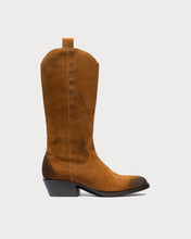 Load image into Gallery viewer, camel suede boots

