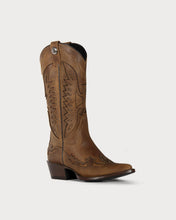 Cargar imagen en el visor de la galería, Hannah Wood women's western boot, three-quarter front view

