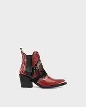 Cargar imagen en el visor de la galería, Red Booties for Women - Mezcalero Boots
