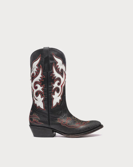 Black Western Boots for Women