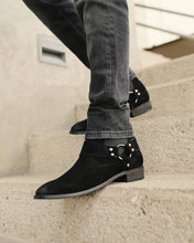 Cargar imagen en el visor de la galería, Sandro Suede Black
